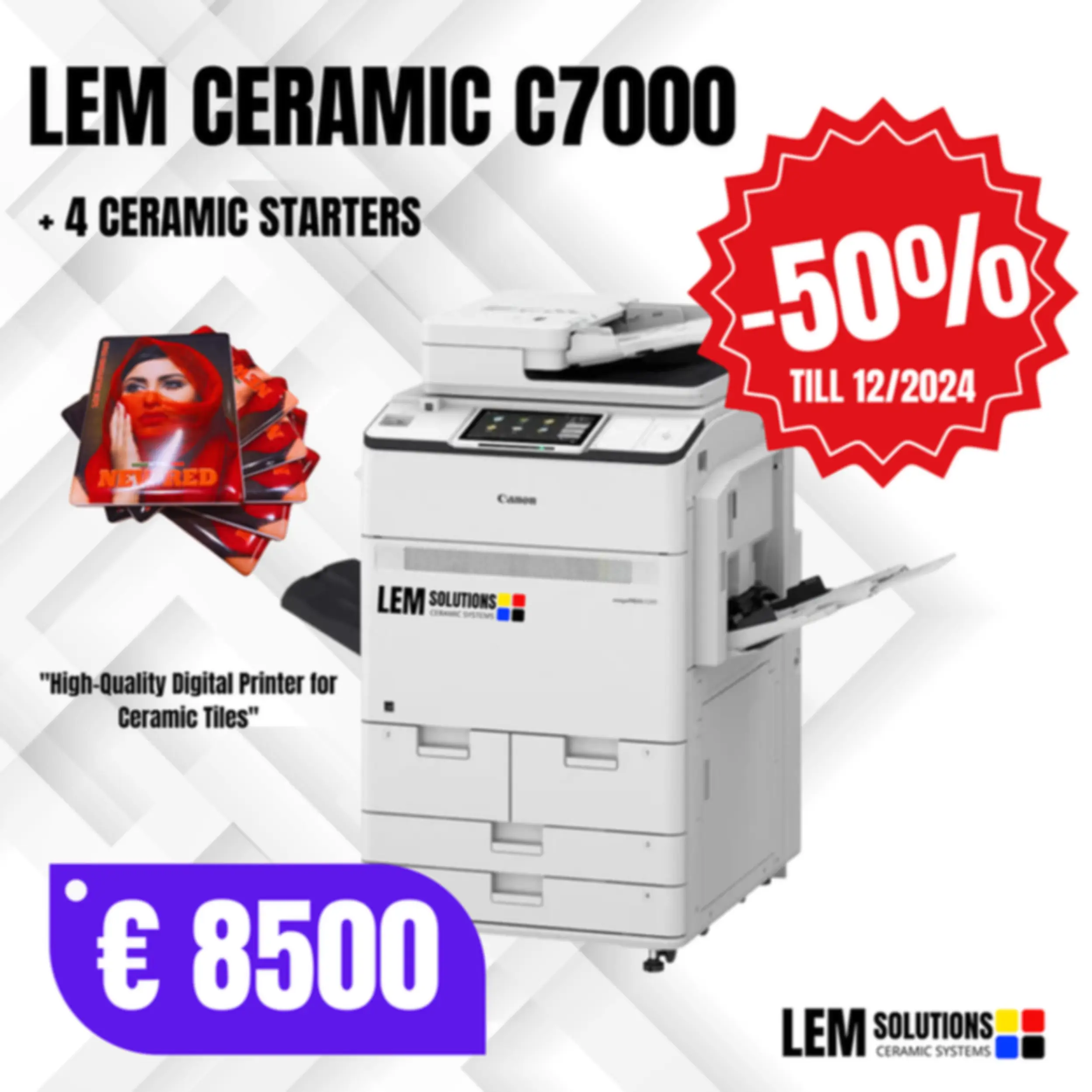 Offerta speciale LEM CERAMIC C7000 con sconto del 50%